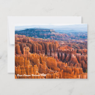 Carte Postale Parc national de Bryce Canyon