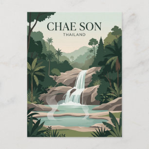 Carte Postale Parc national de Chae Son Thaïlande
