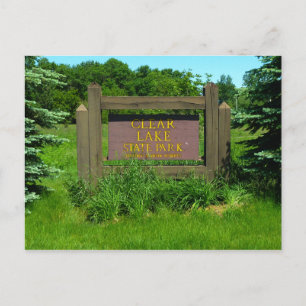 Carte Postale Parc national de Clear Lake, Iowa