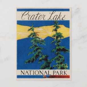 Carte Postale Parc national de Crater Lake