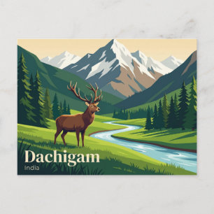 Carte Postale Parc national de Dachigam Inde