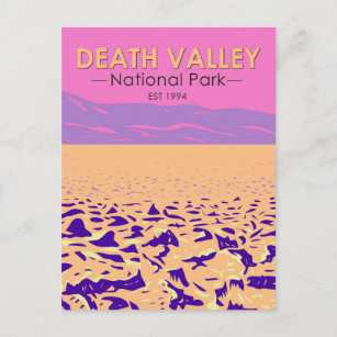 Carte Postale Parc national de Death Valley Golf du Devil