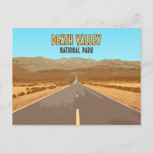 Carte Postale Parc national de Death Valley Nevada Californie