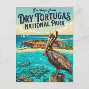 Carte Postale Parc national de Dry Tortugas Floride
