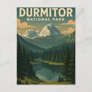 Carte Postale Parc national de Durmitor