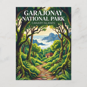 Carte Postale Parc national de Garajonay Espagne