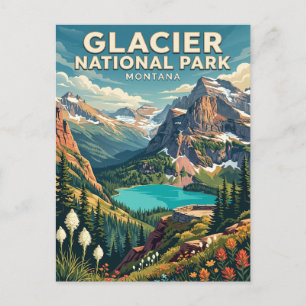 Carte Postale Parc national de Glacier Montana