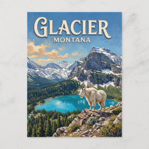 Carte Postale Parc national de Glacier Whitefish Montana