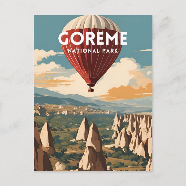 Carte Postale Parc national de Goreme (Devant)