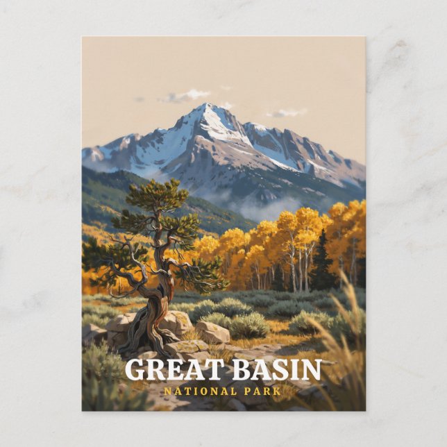 Carte Postale Parc national de Great Basin Scenic (Devant)