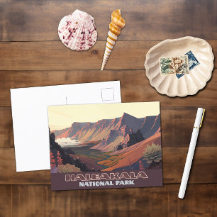 Carte Postale Parc national de Haleakala Cratère volcanique de M