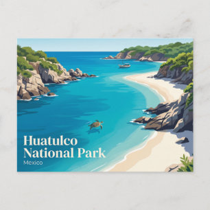 Carte Postale Parc national de Huatulco Mexique