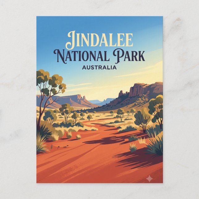 Carte Postale Parc national de Jindalee Australie (Devant)