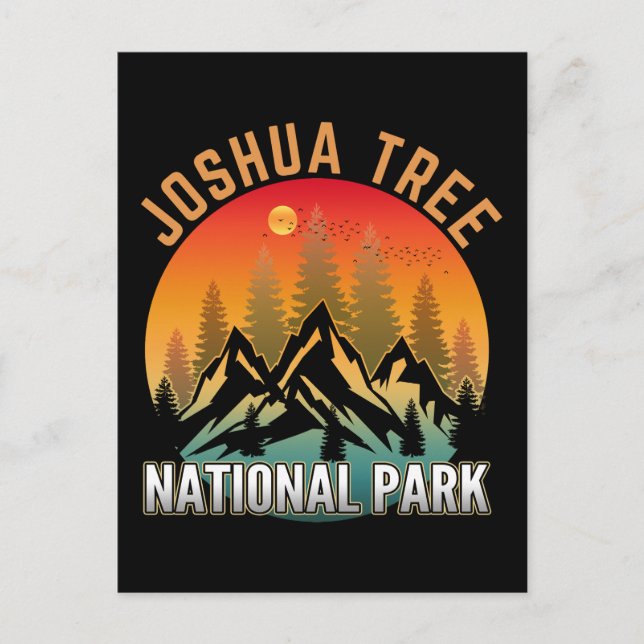 Carte Postale Parc national de Joshua Tree (Devant)