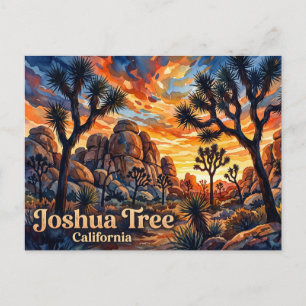 Carte Postale Parc national de Joshua Tree Californie