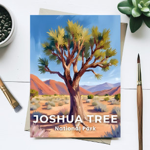 Carte Postale Parc national de Joshua Tree Californie Art de voy