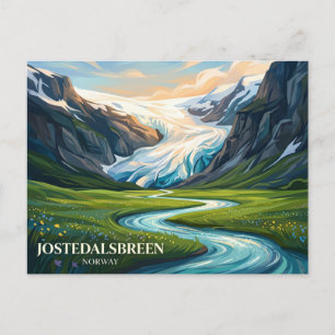 Carte Postale Parc national de Jostedalsbreen Norvège