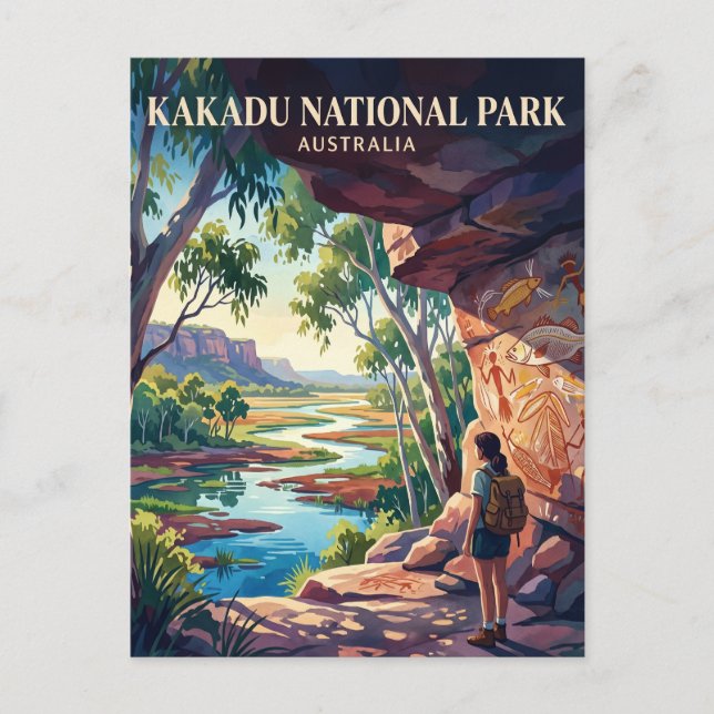 Carte Postale Parc national de Kakadu Australie (Devant)