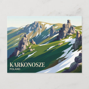Carte Postale Parc national de Karkonosze Pologne