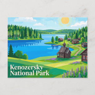 Carte Postale Parc national de Kenozersky Russie