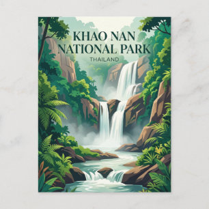 Carte Postale Parc national de Khao Nan Thaïlande