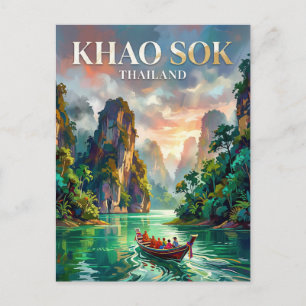 Carte Postale Parc national de Khao Sok Thaïlande