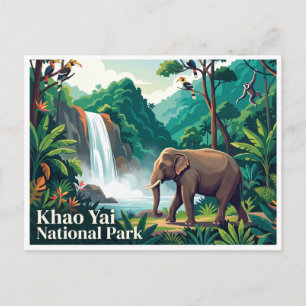 Carte Postale Parc national de Khao Yai Pak Chong Thaïlande