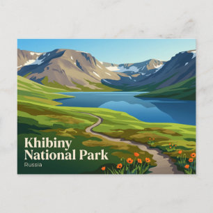 Carte Postale Parc national de Khibiny Russie