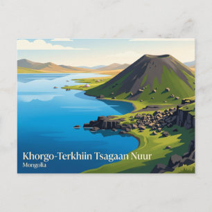 Carte Postale Parc national de Khorgo-Terkhiin Tsagaan Nuur