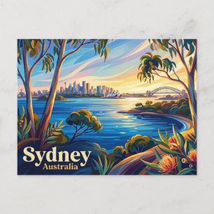 Carte Postale Parc national de la baie de Sydney Australie