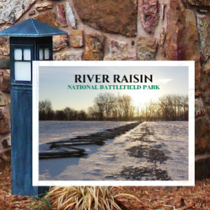 Carte Postale Parc national de la bataille de River Raisin de la