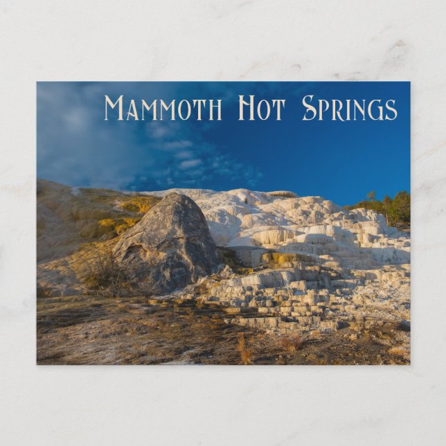 Carte Postale Parc national de la Palette Spring Yellowstone (Devant)