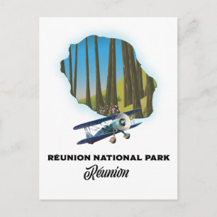Carte Postale Parc national de la Réunion