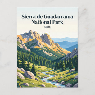 Carte Postale Parc national de la Sierra de Guadarrama Espagne