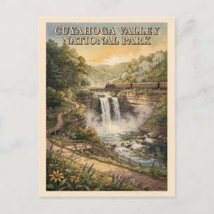 Carte Postale Parc national de la vallée de Cuyahoga Chutes de B