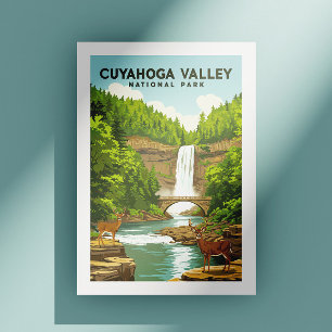Carte Postale Parc national de la vallée de Cuyahoga vintage