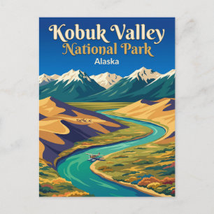 Carte Postale Parc national de la vallée de Kobuk États-Unis