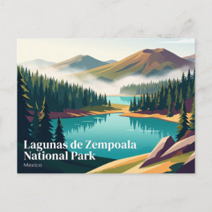 Carte Postale Parc national de Lagunas de Zempoala Mexique