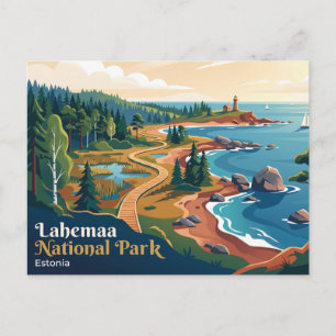 Carte Postale Parc national de Lahemaa Estonie