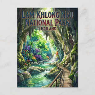 Carte Postale Parc national de Lam Khlong Ngu Thaïlande