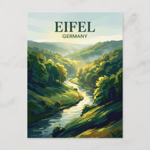 Carte Postale Parc national de l'Eifel Allemagne