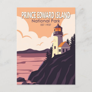 Carte Postale Parc national de l'Île-du-Prince-Édouard Canada Vi