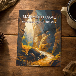 Carte Postale Parc national de Mammoth Cave Kentucky Voyage Vint