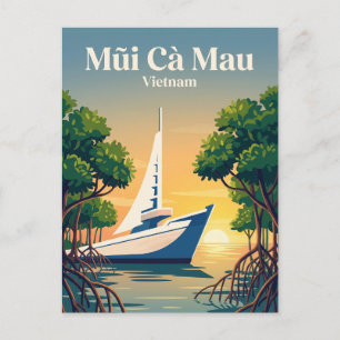Carte Postale Parc national de Mũi Cà Mau Viêt Nam