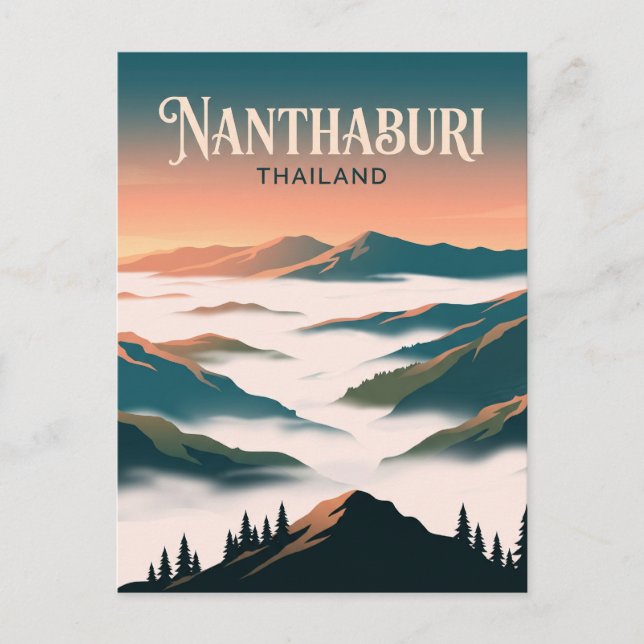 Carte Postale Parc national de Nanthaburi Thaïlande (Devant)
