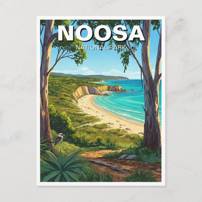 Carte Postale Parc national de Noosa Australie Voyage (Devant)