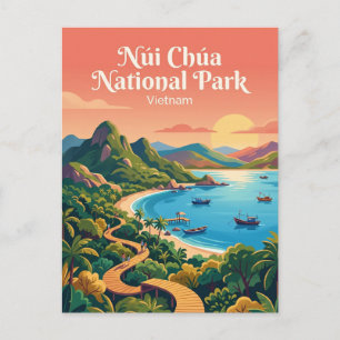 Carte Postale Parc national de Núi Chúa Viêt Nam