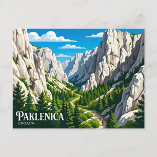 Carte Postale Parc national de Paklenica Croatie