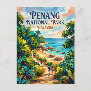 Carte Postale Parc national de Penang Malaisie