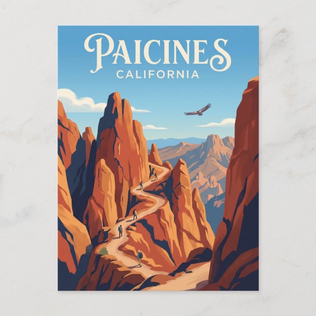Carte Postale Parc national de Pinnacles USA (Devant)